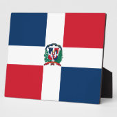 ドミニカ国旗 フォトプラーク (側面)