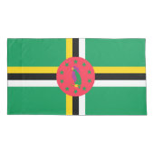 ドミニカ国旗 枕カバー (裏面)