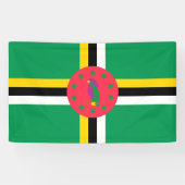 ドミニカ国旗 横断幕 (横)