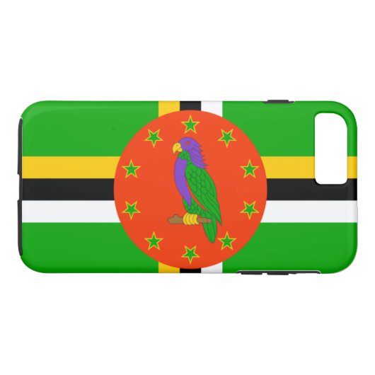 ドミニカ国旗 Case-Mate iPhoneケース (裏面(横))