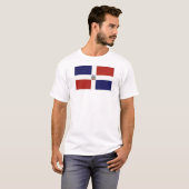 ドミニカ国旗 Tシャツ (正面フル)