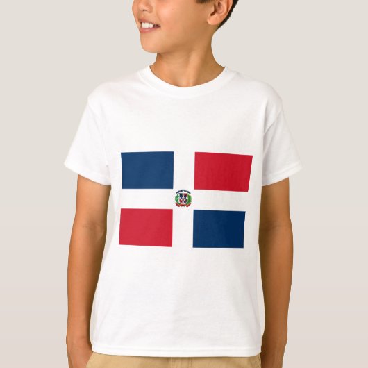 ドミニカ国旗 Tシャツ (正面)