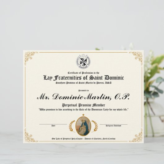 ドミニカ国証明書の作成 (スタンド正面)