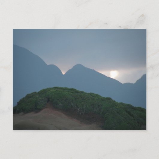 ドミニカ山脈 ポストカード (正面)