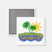 ドミニカ州のマインドマグネット マグネット (正面/裏面)