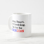 ドミニカ強 コーヒーマグカップ (正面左)