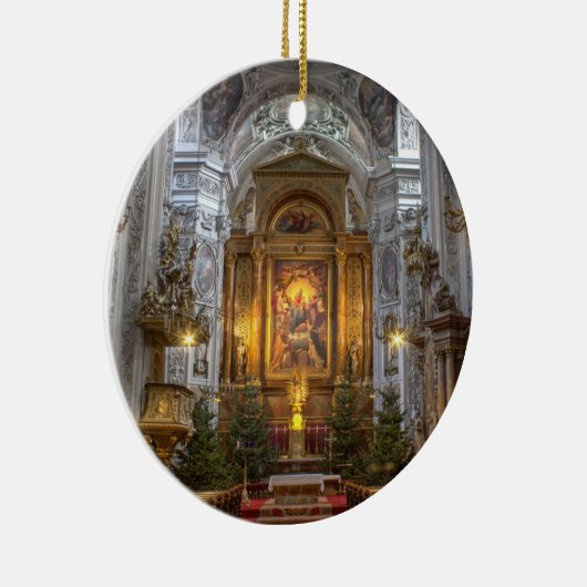 ドミニカ教会ウィーン・オーストリア セラミックオーナメント (右)
