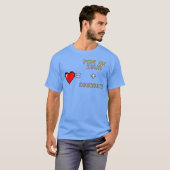 ドミニカ料理 パン・デ・アグア・アグアカテ男子 Tシャツ (正面フル)