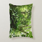 ドミニカ熱帯緑の熱帯雨林I自然 アクセントクッション (正面(垂直))