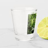 ドミニカ熱帯緑の熱帯雨林I自然 ショットグラス (左)