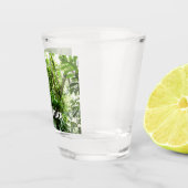 ドミニカ熱帯緑の熱帯雨林I自然 ショットグラス (右)