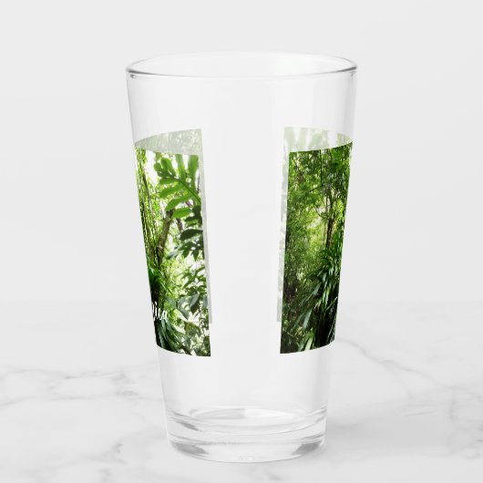 ドミニカ熱帯緑の熱帯雨林I自然 タンブラーグラス (左)