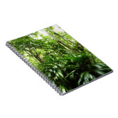 ドミニカ熱帯緑の熱帯雨林I自然 ノートブック (右側)