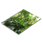 ドミニカ熱帯緑の熱帯雨林I自然 ノートブック (左側)