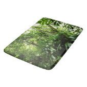 ドミニカ熱帯緑の熱帯雨林I自然 バスマット (アングル)