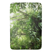 ドミニカ熱帯緑の熱帯雨林I自然 バスマット (正面縦)