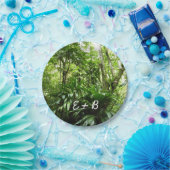 ドミニカ熱帯緑の熱帯雨林I自然 ペーパープレート (パーティー)