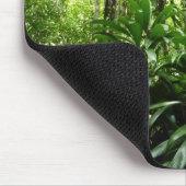 ドミニカ熱帯緑の熱帯雨林I自然 マウスパッド (コーナー)