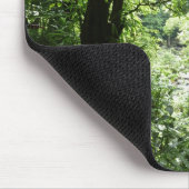 ドミニカ熱帯雨林II熱帯緑 マウスパッド (コーナー)