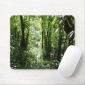 ドミニカ熱帯雨林II熱帯緑 マウスパッド (マウス)
