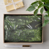 ドミニカ熱帯雨林II熱帯緑 薄葉紙 (ギフト)