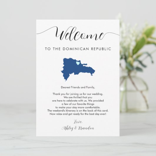 ドミニカ結婚共和国の歓迎の日程 (スタンド正面)