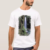 ドミニカ エメラルドプール 滝 Tシャツ (正面)