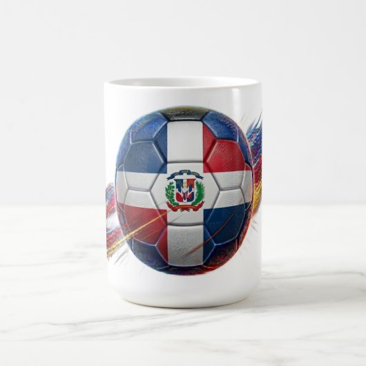 ドミニカ サッカーボール | スタジアム対応 | ファンギア コーヒーマグカップ (中央)