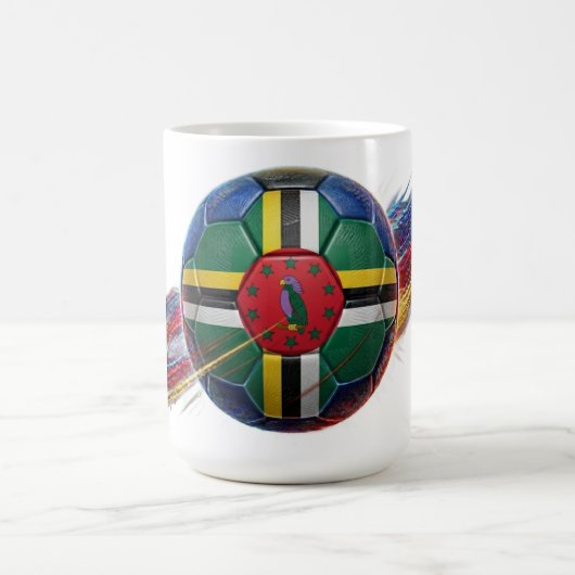 ドミニカ サッカーボール | スタジアム対応 | ファンギア コーヒーマグカップ (中央)