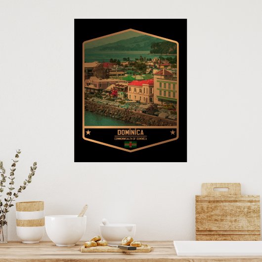 ドミニカ ポスター (キッチン)