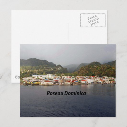 ドミニカ ポストカード (正面/裏面)