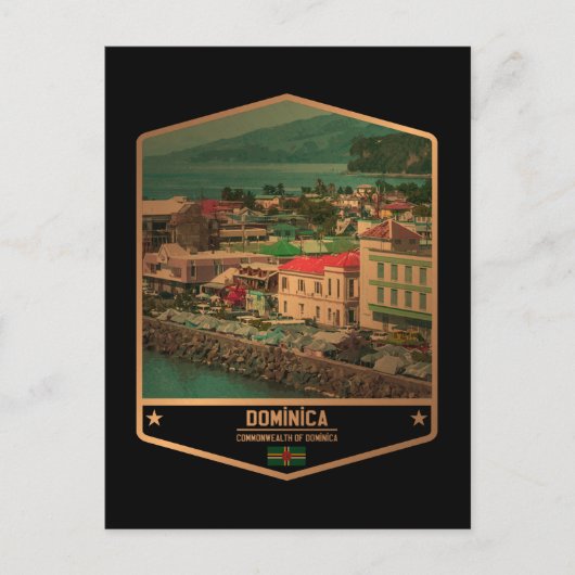 ドミニカ ポストカード (正面)
