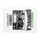 ドミニカ マグネット (横)