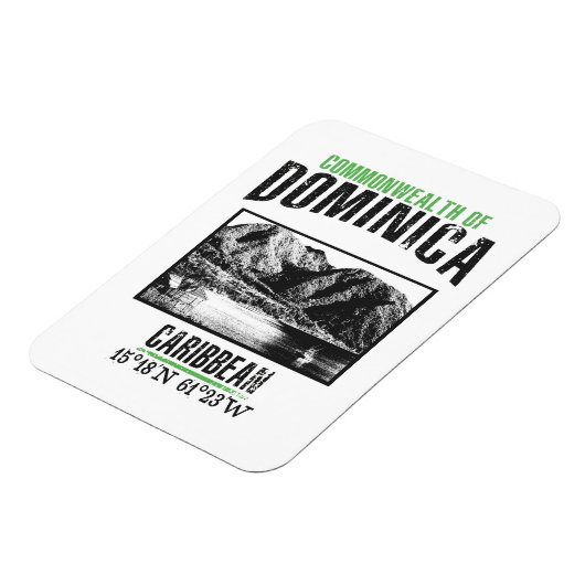 ドミニカ マグネット (左側)