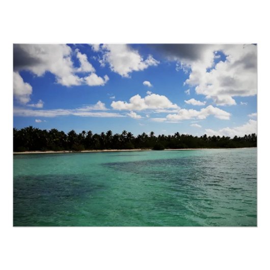 ドミニカ​共和国​の海 ポスター (正面)
