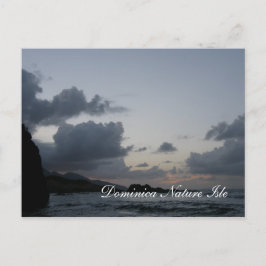 ドミニカ 自然の島 海の景色 ポストカード