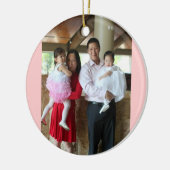 ドミニクおよび家族 セラミックオーナメント (左)