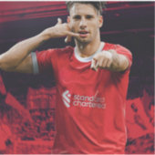 ドミニクのスゾボスライ・リバプールのサッカー選手 シール (正面)