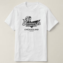 ドミニクの食素晴らし品、シカゴと郊外、IL Tシャツ