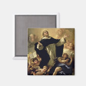 ドミニク諸島、1170年～1221年 マグネット (正面/裏面)