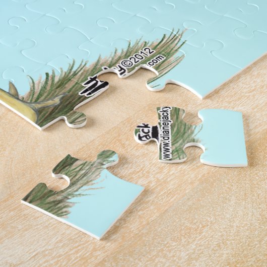 ドミニク風チキン ジグソーパズル (側面)