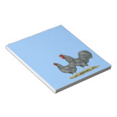 ドミニク風チキン ノートパッド (アングル)