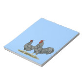 ドミニク風チキン ノートパッド (回転)