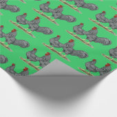 ドミニク風チキン ラッピングペーパー (角)