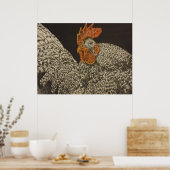 ドミニク鶏 ポスター (キッチン)