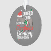 ドミニク・ザ・クリスマスロバイタリアンー・クリスマス オーナメント (正面)