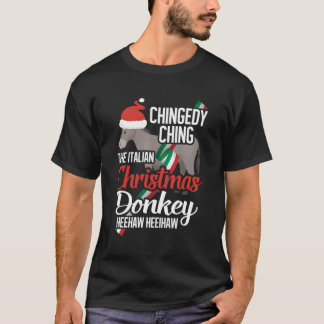 ドミニク・ザ・クリスマスロバイタリアンー・クリスマス Tシャツ
