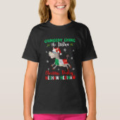 ドミニク・ザ・クリスマスロバイタリアンー・ロバ・クリス Tシャツ (正面)