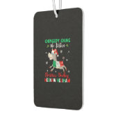 ドミニク・ザ・クリスマス・ロバイタリアンー・ロバ カーエアーフレッシュナー (左)