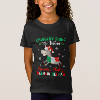 ドミニク・ザ・クリスマス・ロバイタリアンー・ロバ Tシャツ
